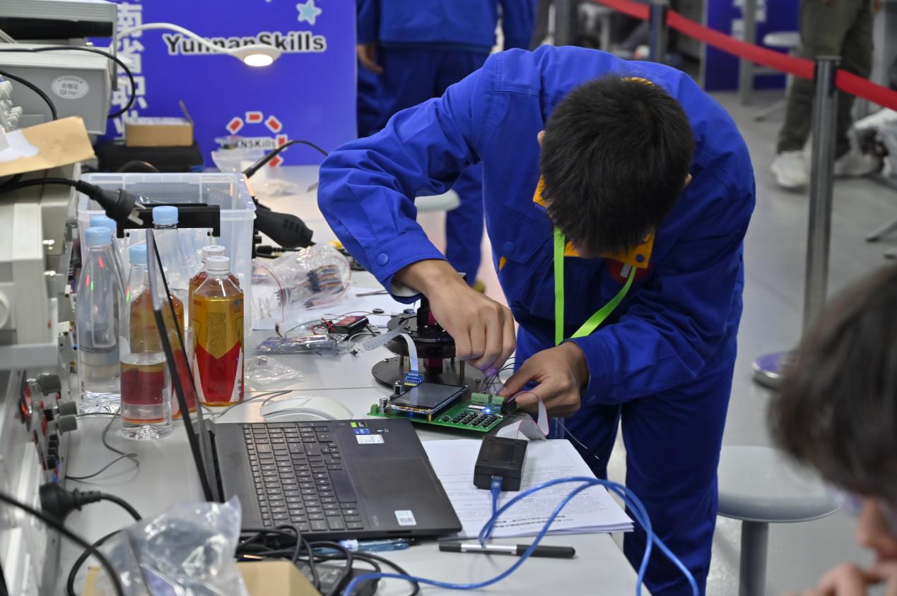 智創未來，技展風采——我校成功承辦2023年云南省職業院校技能大賽“智能電子產品設計與開發”賽項